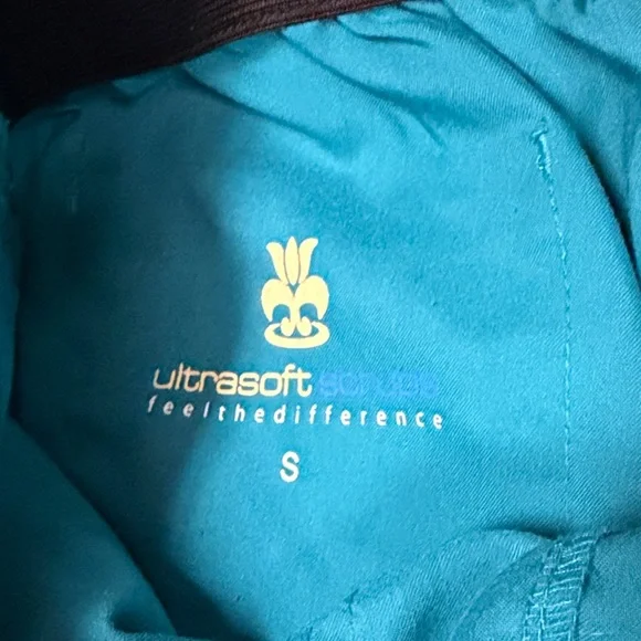 Women's Teal Pants - Picture 2 of 3